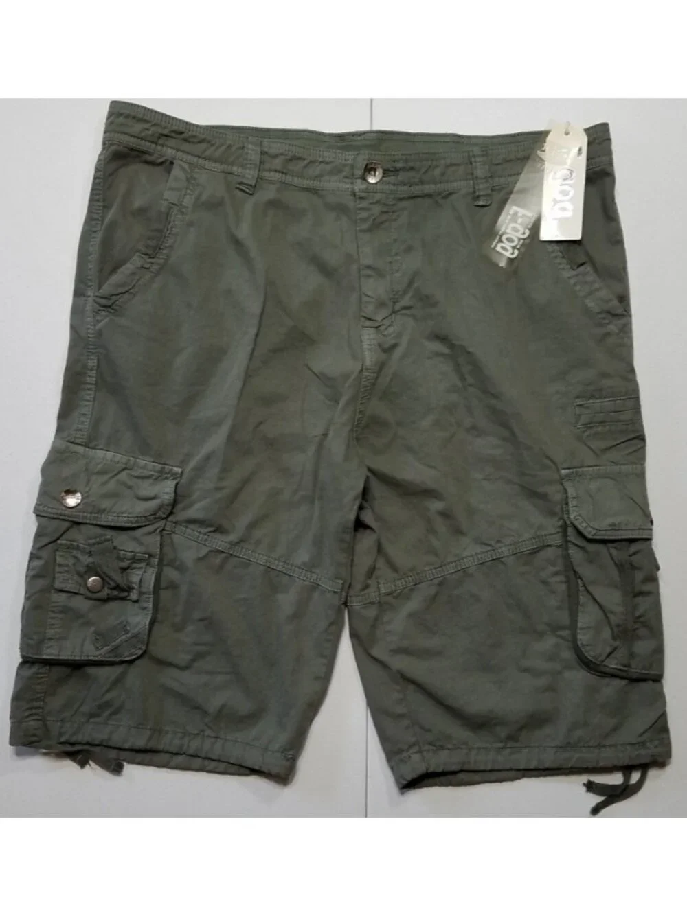 Cargo Shorts Flat Front Hiking Camping Outdoor QIAO YUN Design Brand Men 40 NWT